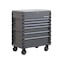 Montezuma Montezuma Pro Mechanics Cart - Metallic Gray with Titanium-colored Aluminum pulls MPMC36MGT6 - alternate 3